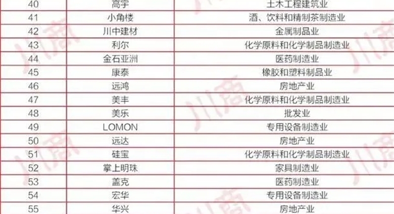 四川民营企业“品牌价值百强榜”首发 永逸集团荣耀入围并名列第14位